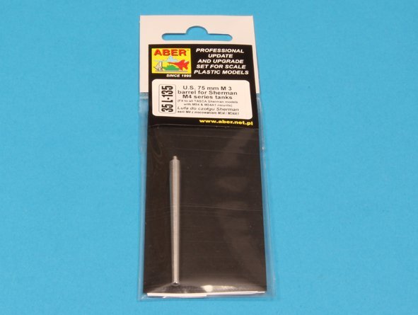Aber 35L-135 75 mm M3 barrel for Sherman M4 series tank with M34 and M34A1 Tasca mount (1/35) – image 4