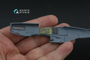 Quinta Studio QD72181 P-51D Mustang Early 3D-Printed &amp;amp; coloured Interior on decal paper (Eduard) 1/72 – Bild 12