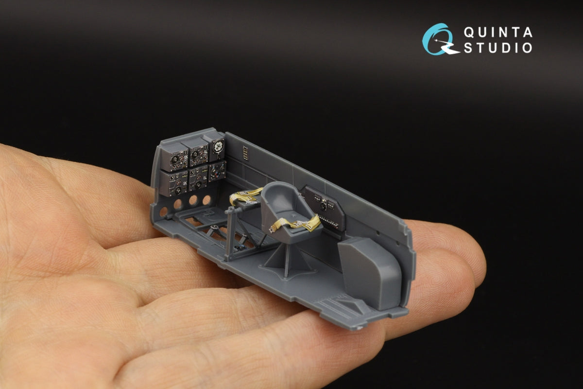 Quinta Studio QD48301 Bf 110E/F 3D-Printed &amp;amp; coloured Interior on decal paper (Eduard) 1/48 – zdjęcie 5