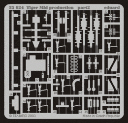 Eduard 35624 Tiger I Mid. Production 1/35 Tamiya – zdjęcie 3