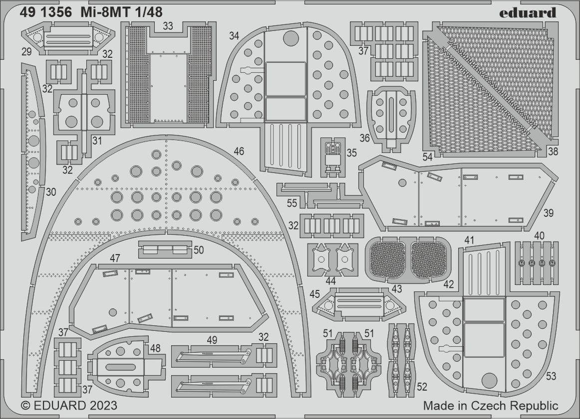 Eduard BIG49378 Mi-8MT TRUMPETER 1/48 – zdjęcie 2