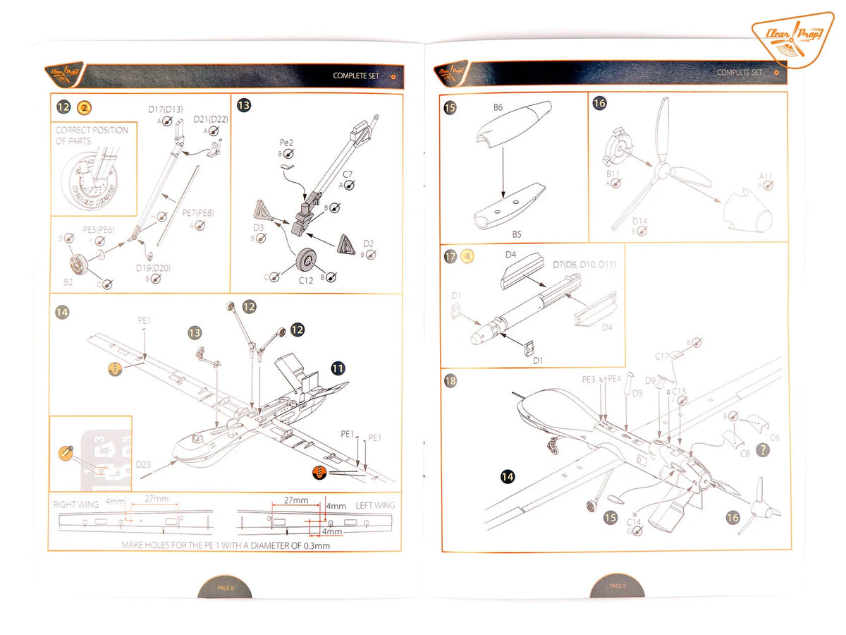 Clear Prop! CP72028 MQ-1C UAV 1/72 – Bild 18
