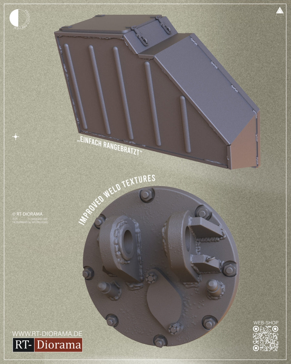 Faustus Models FM35009 Panther Ausf.G [MNH-Late] Detail Set for Das Werk 1/35