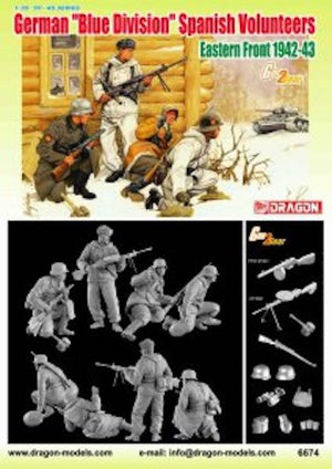 Dragon 6674 German Blue Division Spanish Volunteers, Eastern Front 1942-43 1/35 – Bild 4