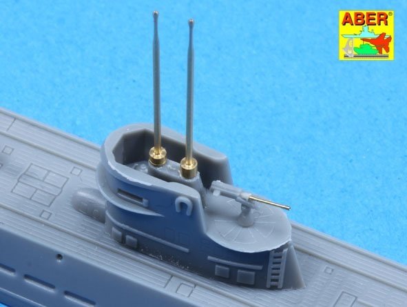 Aber 350L-70 Zestaw luf i peryskopów do typ IX 1/350 – imagen 5