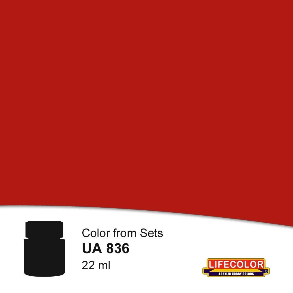 Lifecolor UA836 Rouge Fegato Chiaro 22ml
