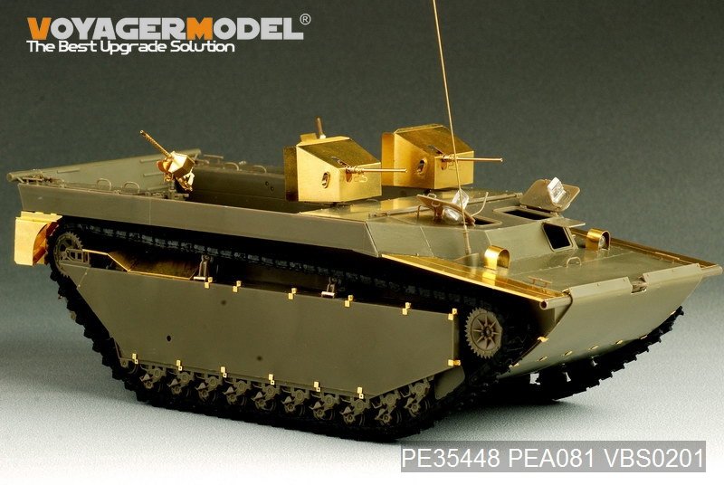 Maquette Voyager PE35448 WWII US LVT-4 Water Buffalo Landing Vehicle Chenillé de base pour AFV CLUB 35205 1/35  – image 9