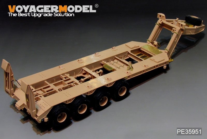 Voyager Model PE35951 Modern US Army M911 C-HET &amp;amp;M747 Heavy Equipment Semi-Trailer For MENG SS-013 1/35 – Bild 26