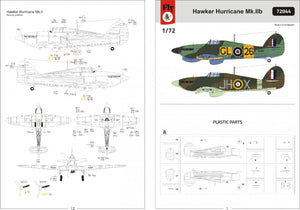 Fly 72044 Hawker Hurricane Mk.IIb 1/72 – image 3