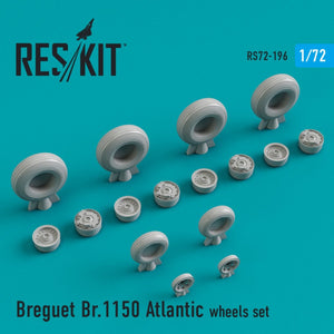 RESKIT RS72-0196 BREGUET BR.1150 « ATLANTIC » JEU DE ROUES 1/72