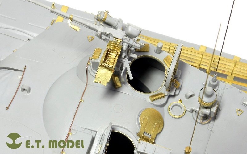 E.T Model E35-010+E35-011 PLA ZTZ 99/99A MBT Basic For Hobbyboss 82438/82439 &amp;amp; Side Skirts – immagine 10