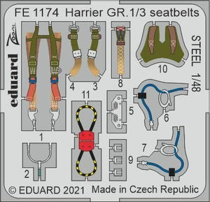 Eduard BIG49292 Harrier GR.1 KINETIC 1/48 – image 4