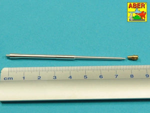 Aber 72L-17 Lufa 88mm PaK43/1 L/71 do działa Nashorn i PaK 43 / German 88mm PaK43/1 L/71 barrel for Nashorn and PaK43A/Tgun 1/72 – zdjęcie 2
