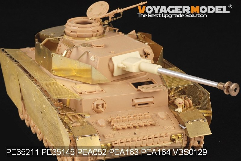 Voyager Model PEA164 WWII German Panzer.IV Ausf.J &amp;quot;Thoma shields&amp;quot; wire mesh schürzen (For All) 1/35 – Bild 8