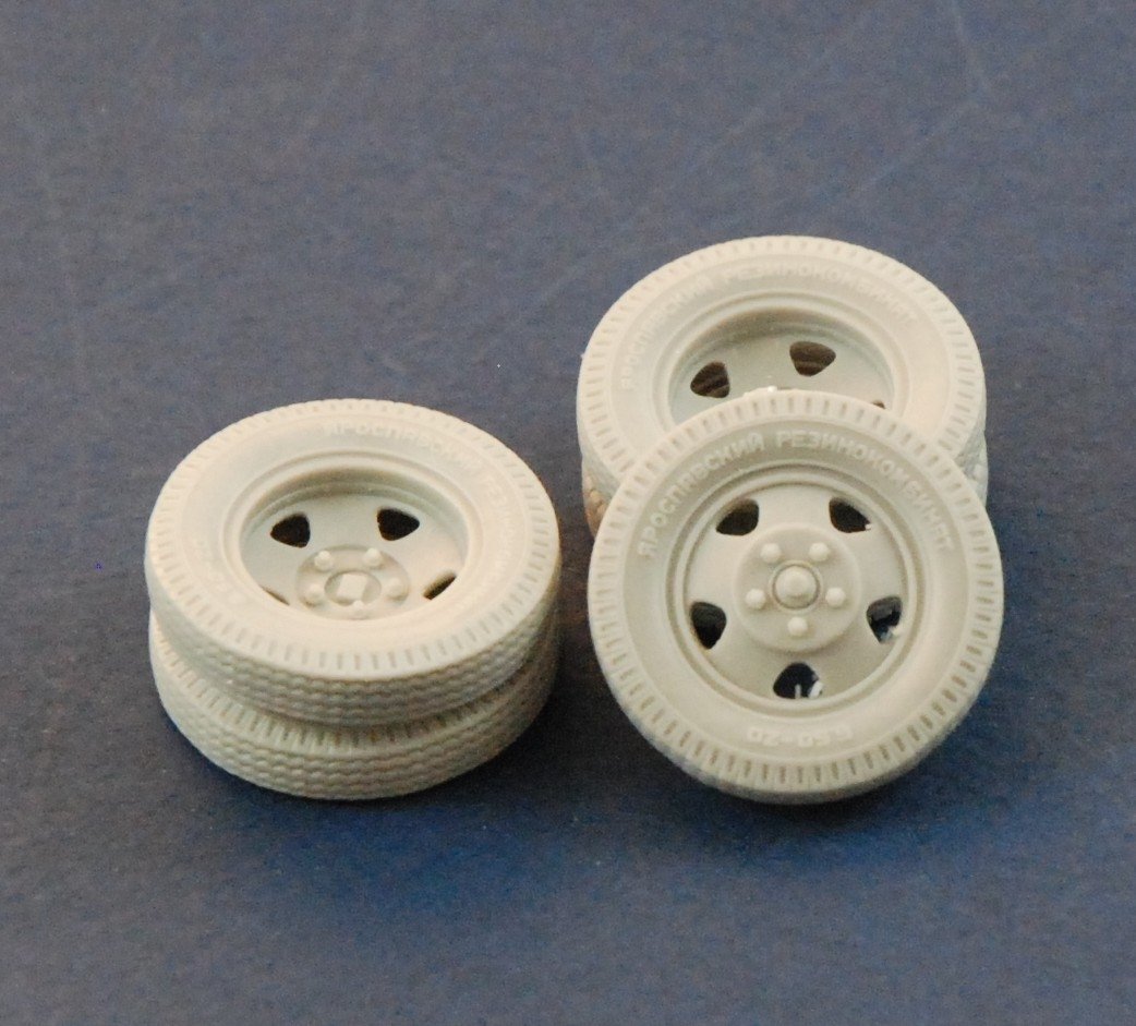 Panzer Art RE35-239 Road wheels for GAZ-AAA (Jaroslavskij Zavod) 1/35 – Bild 2