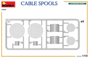 MiniArt 49008 CABLE SPOOLS 1/48 – image 3