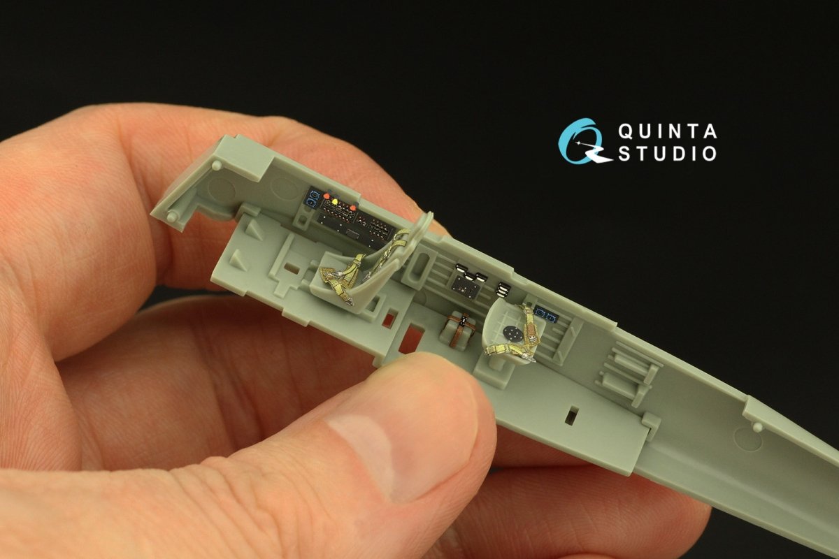 Quinta Studio QD72059 Ju 87 D/G 3D-Printed &amp;amp; coloured Interior on decal paper (Academy/Special Hobby) 1/72 – immagine 7