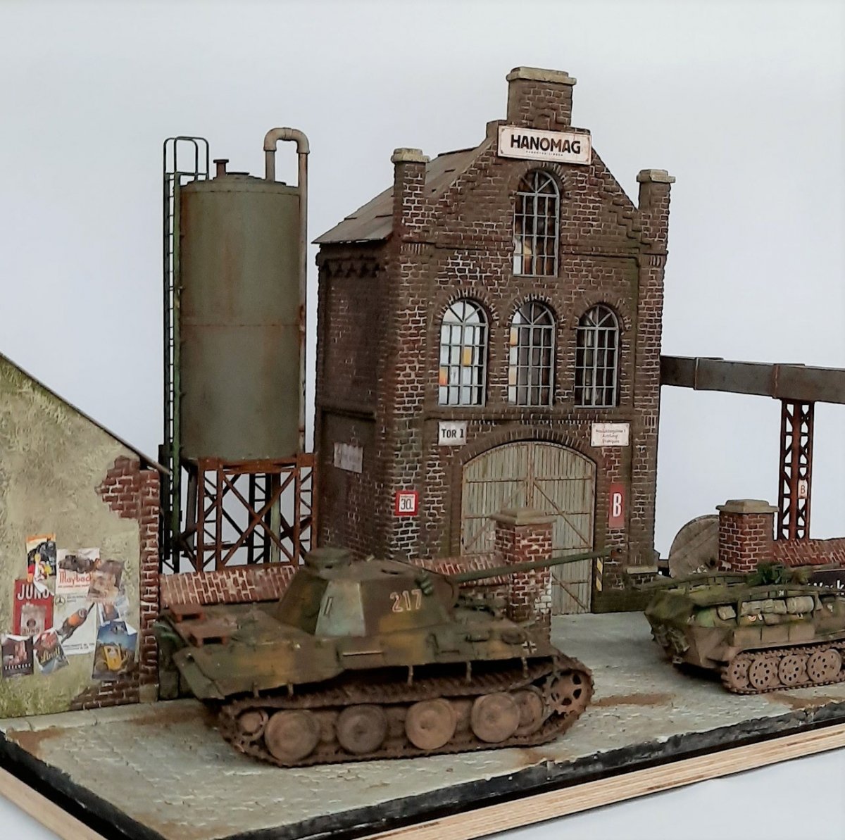 RT-Diorama 35286 Diorama-Base: &amp;quot;Factory Yard&amp;quot; 1/35 – imagen 13
