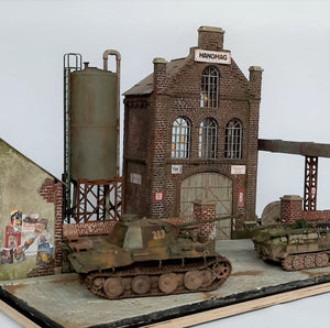 RT-Diorama 35286 Diorama-Base: &amp;quot;Factory Yard&amp;quot; 1/35 – imagen 13