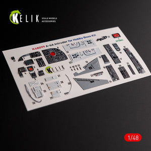 KELIK K48099 A-6A Intruder - décalcomanies 3D intérieures pour maquette HobbyBoss au 1/48  – image 2