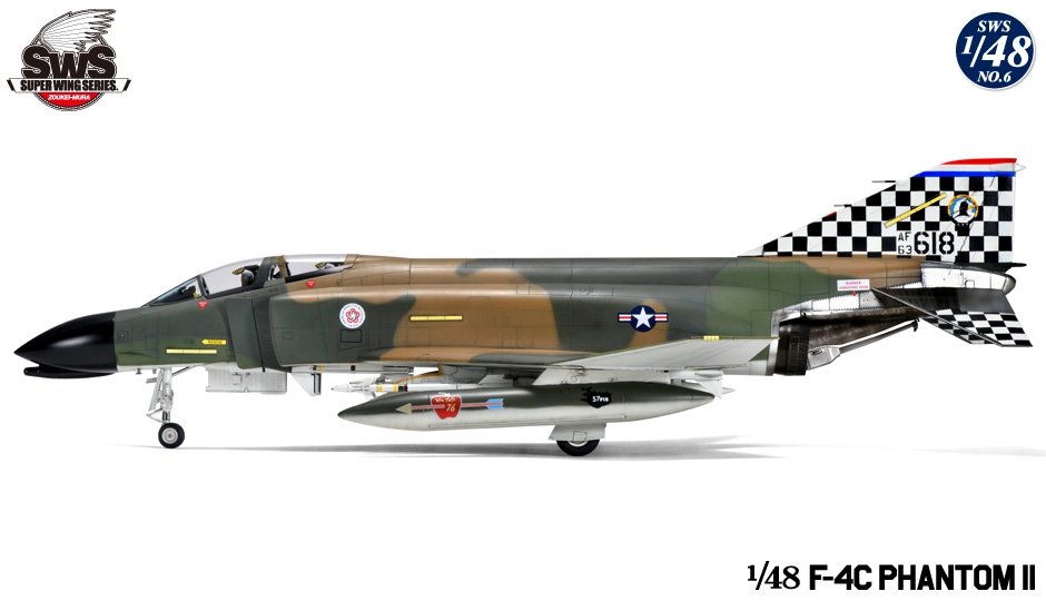 Zoukei-Mura SWS4806 F-4C Phantom II 1/48 – immagine 4