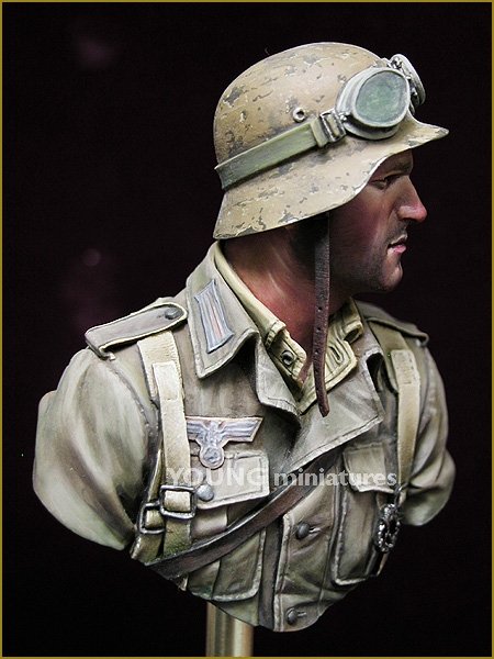Young Miniatures YM1839 German DAK Infantry North Africa WWII 1943 1/10 – immagine 7