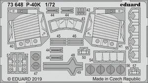 Eduard 73648 P-40K 1/72 SPECIAL HOBBY – immagine 2