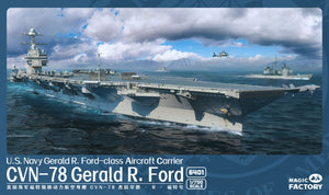 Magic Factory 6401 USS Gerald R. Ford (CVN-78) - US Navy Gerald R.Ford - class Aircraft Carrier 1/700 – Bild 2