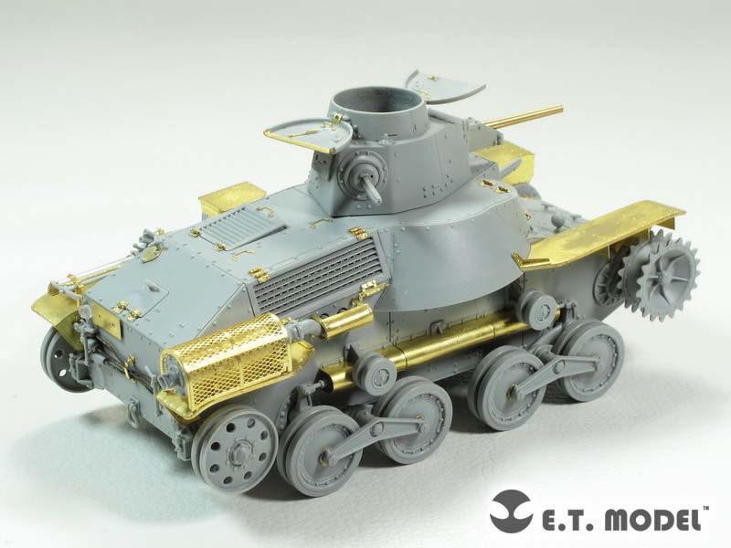 E.T. Model E35-182 IJA Type 95 Light Tank&amp;quot;Ha-go&amp;quot; Early Production (For DRAGON 6767) 1/35 – zdjęcie 4
