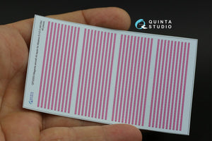 Quinta Studio QP32003 Magenta rib tapes Albatros D.I-D.V (All kits) 1/32 – immagine 9