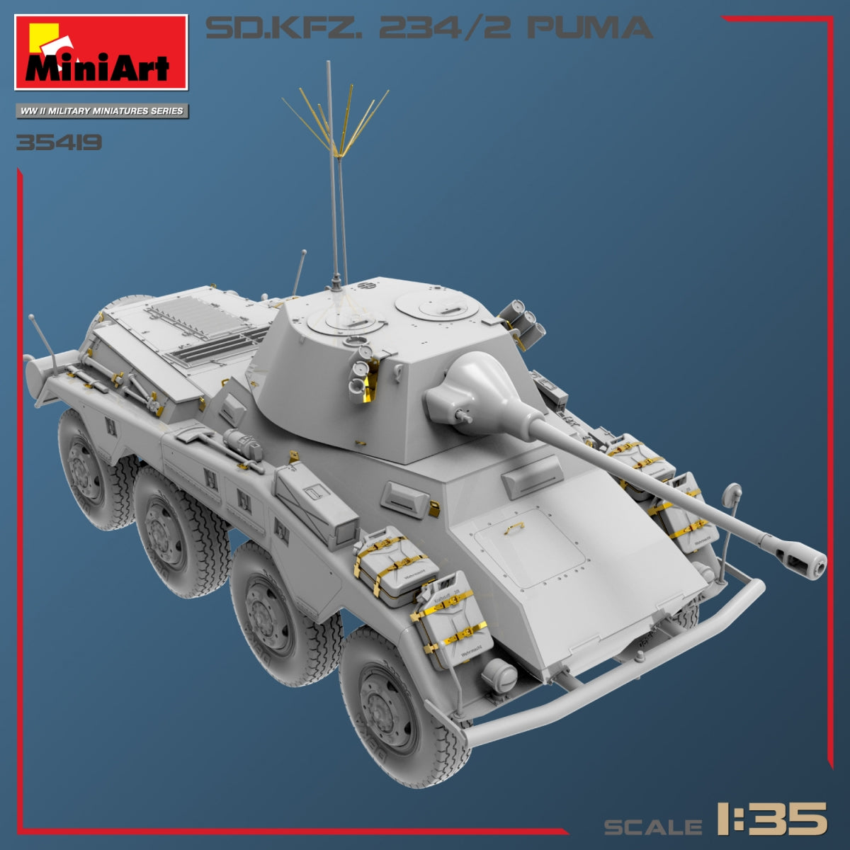 MiniArt 35419 SD.KFZ.234/2 PUMA 1/35 – Bild 16