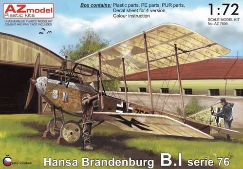 AZmodel AZ7606 Hansa Brandenburg BI series 76 1/72