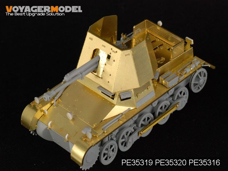 Voyager Model PE35320 WWII German 47mm PaK(t) Panzerjager I Upper Hull For DRAGON 6230 1/35 – Bild 2