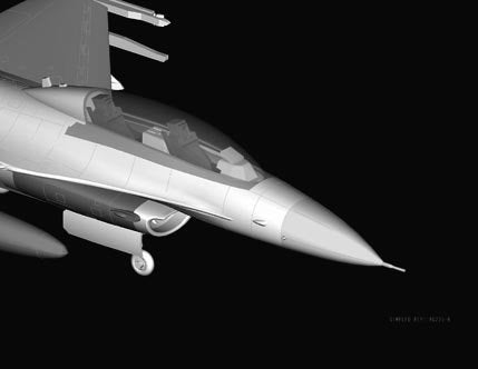 Hobby Boss 80275 F-16D Fighting Falcon 1/72 – Bild 6