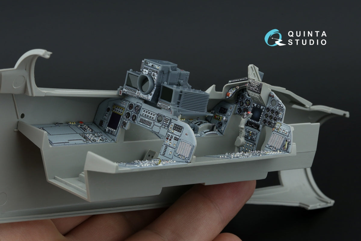Quinta Studio QD+32231 Tornado ECR German 3D-Printed &amp;amp; colored Interior on decal paper (Italeri) (with 3D-printed resin parts) 1/32 – image 11