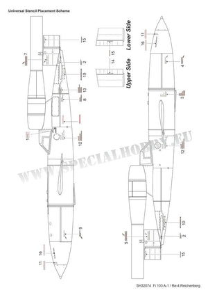 Special Hobby 32074 Fieseler Fi 103R / V-1 Reichenberg 1/32 – Bild 3