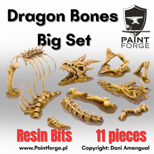 Ensemble complet Paint Forge PFRB5001 Dragon Bones