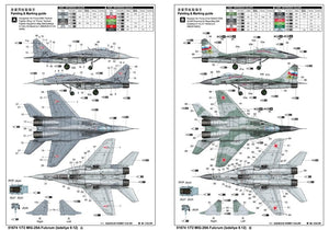 Trumpeter 01674 MIG-29A Fulcrum Izdeliye 9.12 – immagine 3