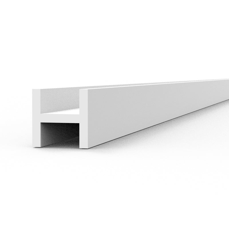 AK Interactive AK6568 BEAMS H SHAPE 2.00 x 2.00 x 350mm – STYRENE – (4 units) – immagine 2