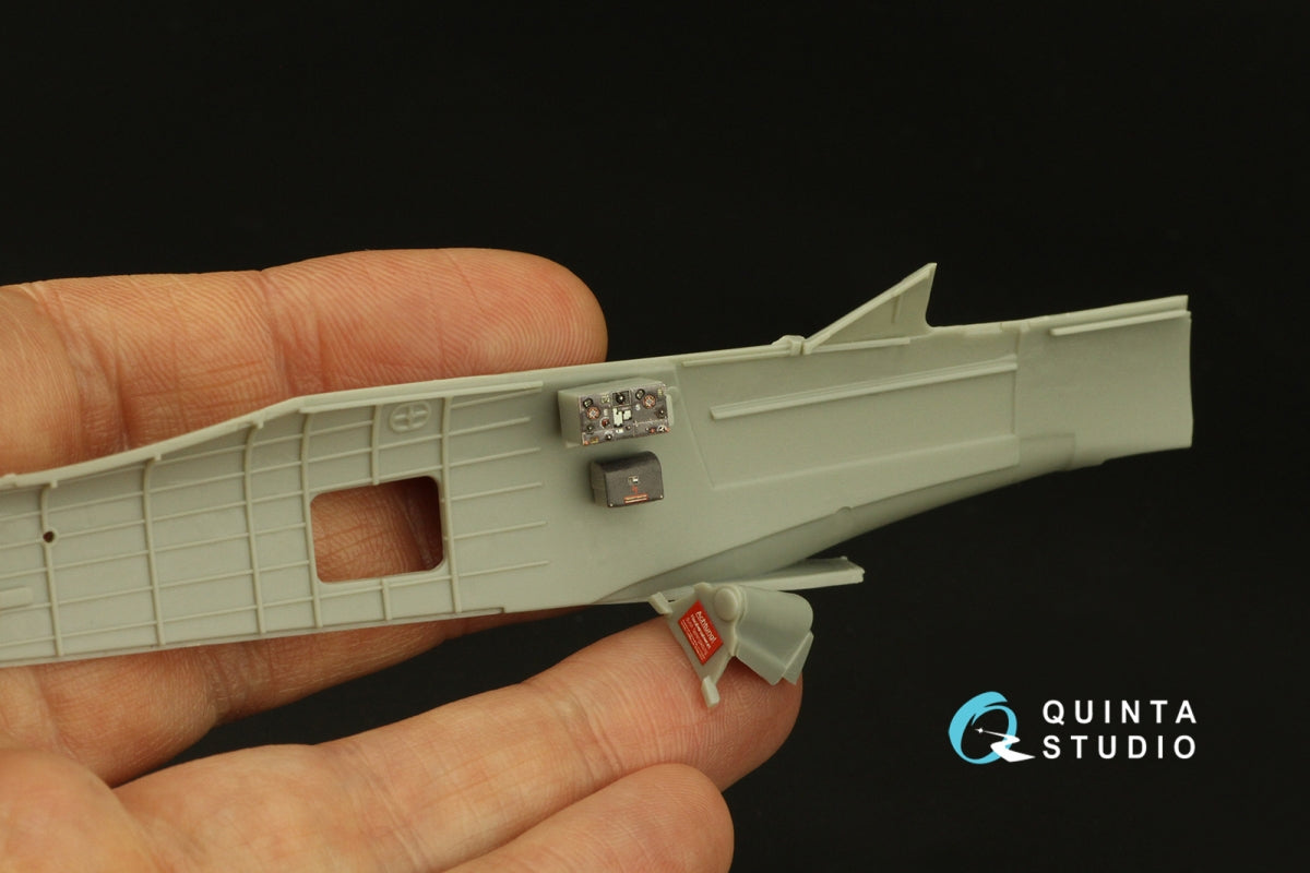 Quinta Studio QD48376 Ta 152H 3D-Printed &amp;amp; coloured Interior on decal paper (Zoukei Mura) 1/48 – Bild 8