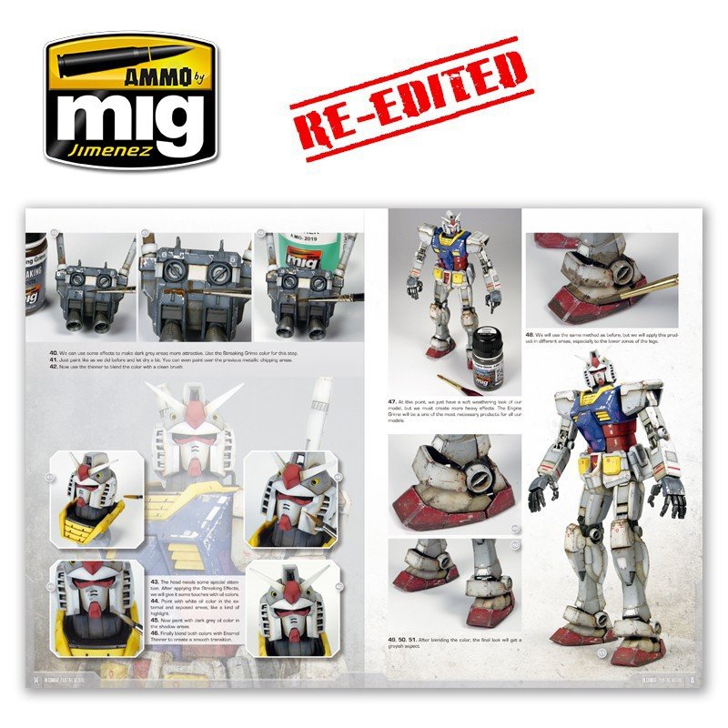 Ammo of Mig 6013 IN COMBAT – PAINTING MECHAS (ENGLISH) – zdjęcie 4