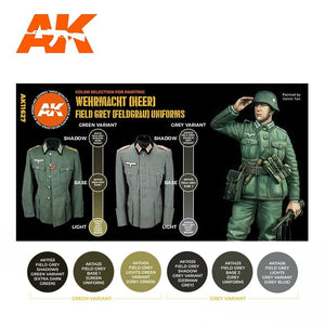 AK Interactive AK11627 FIELD GREY (FELDGRAU) UNIFORMS – immagine 2