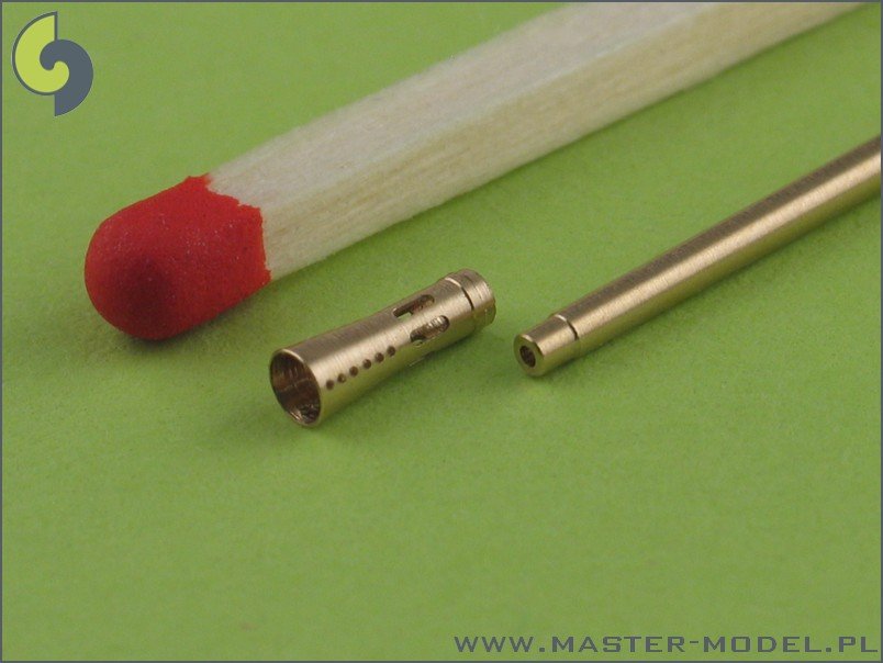Master SM-35-003 Schnellboot Typ S-100 armament gun barrels - Flak M42 3,7cm (1pcs) and Flak 38 20mm (3pcs) – Bild 2