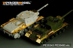 Maquette Voyager PE35493, SU-152 soviétique de la Seconde Guerre mondiale (version de base, fin de production) pour TRUMPETER 05568, échelle 1/35 – image 14