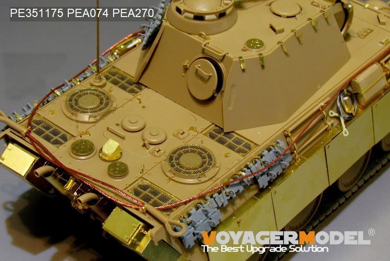 Voyager Model PE351175 WWII German Panther G early ver.Basic (For HOBBYBOSS 84551) 1/35 – Bild 6