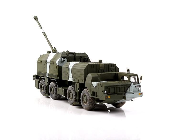 Modelcollect UA72051 Russian A222 130MM Coastal Defense Gun Bereg 1/72 – Bild 3