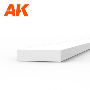 AK Interactive AK6522 STRIPS 1.00 X 4.00 X 350MM – STYRENE STRIP – (10 UNITS) – Bild 2