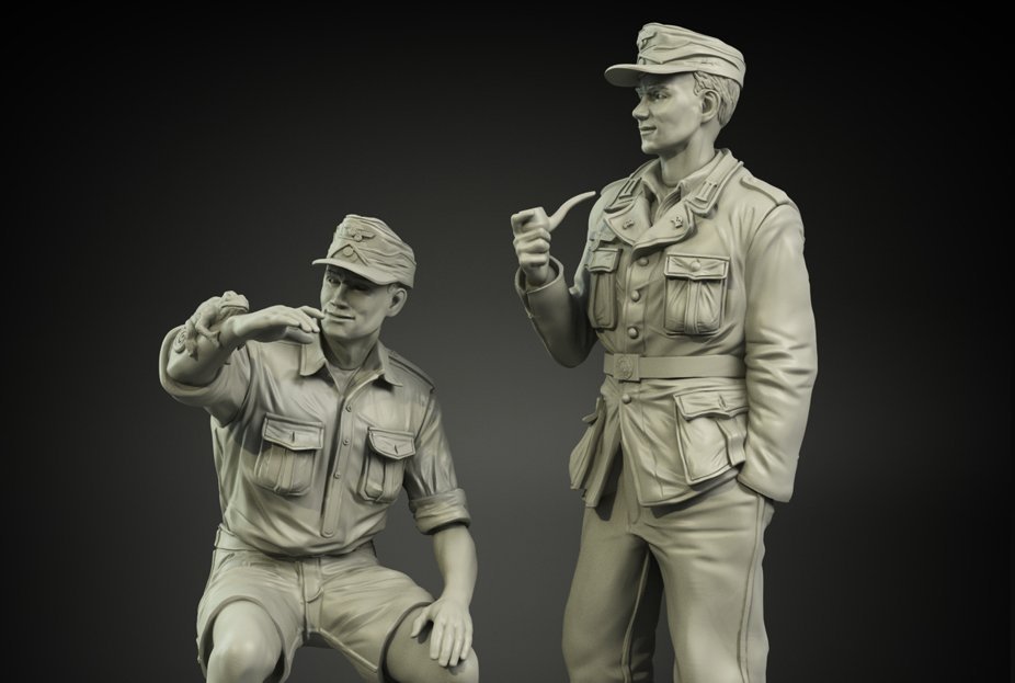 Panzer Art FI35-071 DAK tankers set 1/35 – imagen 2