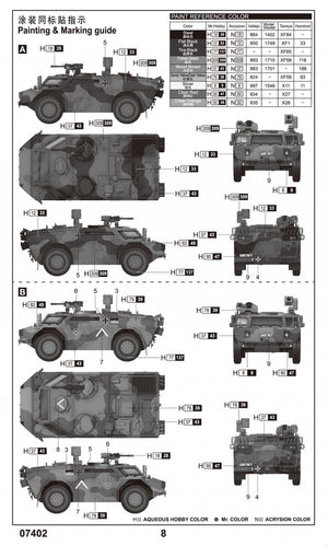 Trumpeter 07402 Fennek LGS - German Version 1/72 – immagine 5