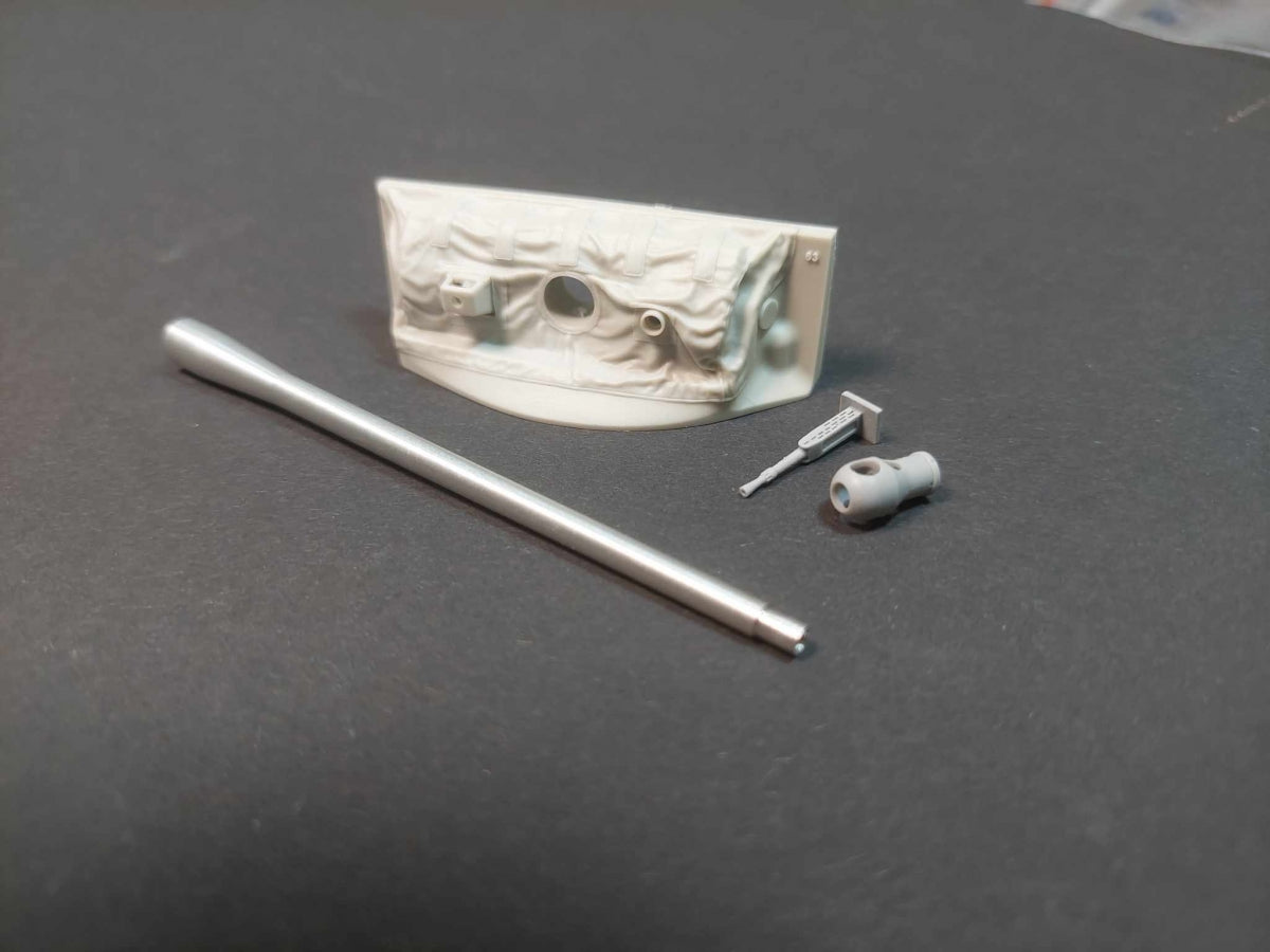 Panzer Art GB35-130 A34 “Comet” canvas mantlet with 77mm OQF Gun (WWII early pattern) 1/35 – immagine 4